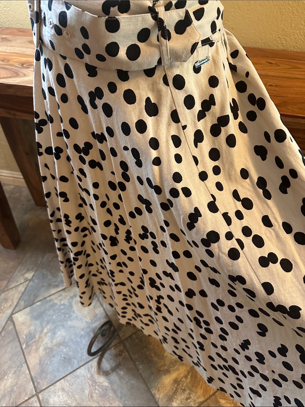 Tahari Skirt with Self Belt
